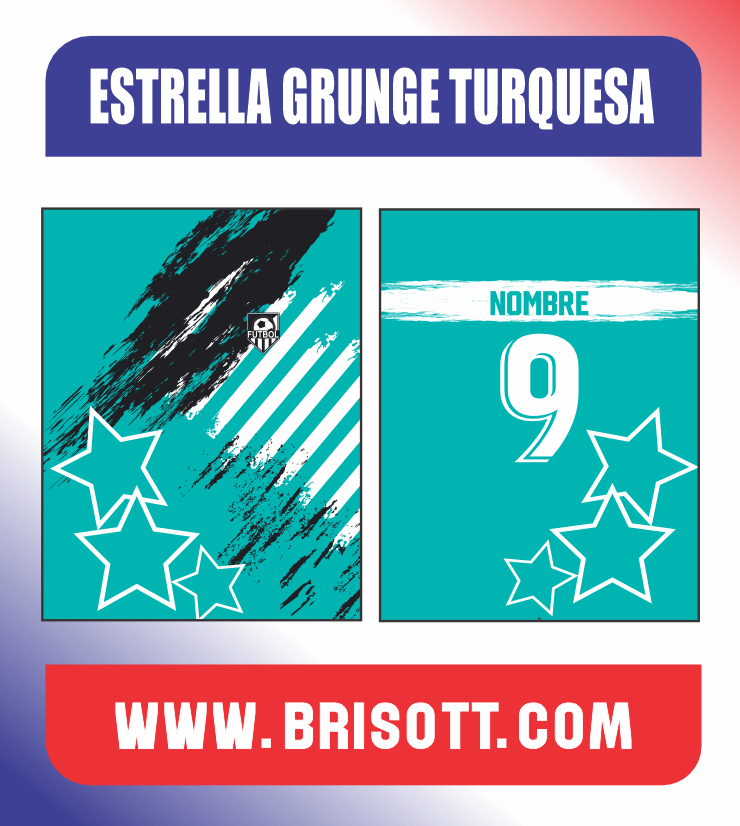 ESTRELLA GRUNGE TURQUESA